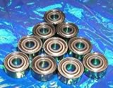 10 Shielded Bearing R2ZZ 1/8 x 3/8 x 5/32 inch Miniature Ball Bearings VXB Brand