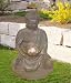 Gartenfigur beleuchteter Buddha