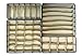 YIMAN™ Collapsible Storage Boxes Organizer Drawer Divider 4 Set, for Bra Underwear Socks Color: Beige