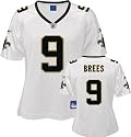 Drew Brees White Reebok Replica New Orleans Saints Women's Jersey