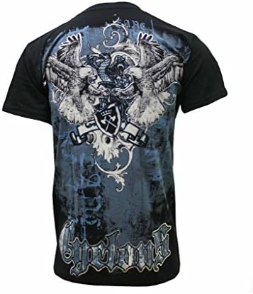 Ekus Men's Konflic Big Eagle Muscle Tee M Black