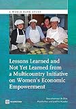 Lessons learned and not yet learned from a multicountry initiative on women's economic empowerment