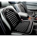 Black Magnetic Bubble Seat Cushion-Blk