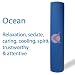 Aurorae Yoga Mats - Ultra Thick, Extra Long with Focal point Icon and Illuminating Colors. SGS approved Free from Phthalates and Latex. All products guaranteed. Ocean