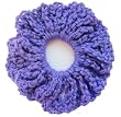 Handmade Scrunchie in Fresh Purple - 100% Crocheted By Hand [Misc.]