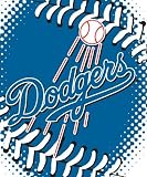 MLB Los Angeles Dodgers Big Stitching Raschel Throw Blanket