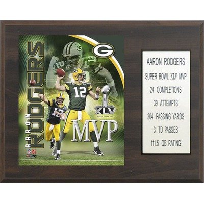 NFL Green Bay Packers Super Bowl MVP Plaque