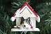 Siberian Husky Dog Doghouse Christmas Ornament