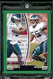 2007 Topps Total # 424 Dhani Jones / Takeo Spikes - Philadelphia Eagles - Football Card