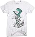 Superluxe™ Mens Mad Hatter Vintage Style Alice in Wonderland T-Shirt