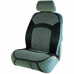 Cartrend 96146 Sitzheizkissen 12 Volt grau/schwarz, extra dicke Softpolsterung, E-gepr�ft mit �berlastungsschutz