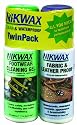Nikwax Footwear Cleaner and Fabric/Leather Proof Spray Twin Pack, 125 ml
