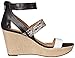 Nine West Women's Enlighten Leather Wedge Sandal
