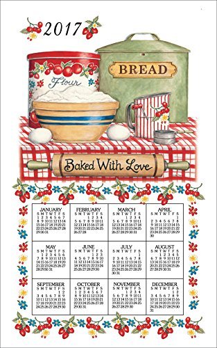 Baked with Love Calendar Towel