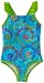 Laguna Girls 2-6X Peace Out Swimsuit,Blue,5