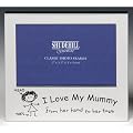 I Love my Mummy Photo Frame 5 x 3.5" (satin silver colour) 73507