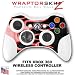 Metal Flames Red Skin by WraptorSkinz TM fits XBOX 360 Wireless Controller (CONTROLLER NOT INCLUDED)