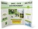 Elmer's Tri-Fold Corrugated Display Board, 1 Case, 36 x 48 Inches, White (25 Boards per Case) (730-300)