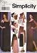 Simplicity Sewing Pattern 5301 - Use to Make - Misses 2 Piece Evening Outfit - 5 Tops, 2 Skirts, Shawl and Purse - Sizes 12, 14, 16, 18