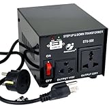 Goldsource STU-500 Step Up and Down Voltage Converter Transformer, AC 110/220 V, 500 Watt