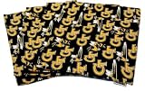 Georgia Tech Logo GA Tech Yellow Jackets GATech 4 Pc Placemat Set - CLEARANCE ITEM CLOSE-OUT SALE-DISCOUNTED- LIMITED Kitchen Linens Tailgating Linens Gifts and Gift Ideas Place Mat UNIQUE CHRISTMAS GIFT IDEA