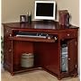 Hampton Bay Corner Computer Desk, CORNER, HAZEL BROWN
