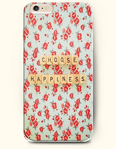 iPhone 6S Case ( 4.7 inches), OOFIT iPhone 6 Life Quote Case – Choose Happiness