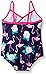 Carter's Girls' One Piece Flamingo Swimsuit