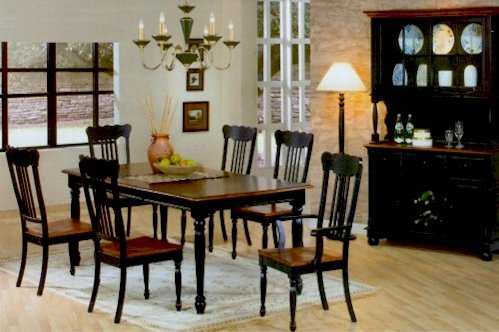 country dining set