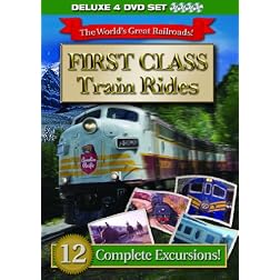 First Class Train Rides 4 DVD Set