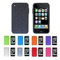 PUZZLE Apple iPhone 3G 8gb 16gb Silicone Skin Case Cover + Full Screen Protector (Many Colors Available)