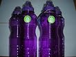 New Wave 1 Liter 4 Purple BPA Free Water bottles