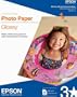 Epson Glossy Photo Paper, 8.5 x 11 Inches, 20 Sheets per Pack (S041141)