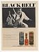 1969 Black Belt After Shave Cologne Shuto Karate Print Ad