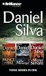 Daniel Silva Gabriel Allon CD Collection: Prince of Fire, The Messenger, The Secret Servant (Gabriel Allon Series)