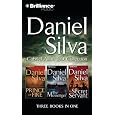 Daniel Silva Gabriel Allon CD Collection: Prince of Fire, The Messenger, The Secret Servant (Gabriel Allon Series)