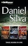 Daniel Silva Gabriel Allon CD Collection: Prince of Fire, The Messenger, The Secret Servant (Gabriel Allon) (Gabriel Allon)