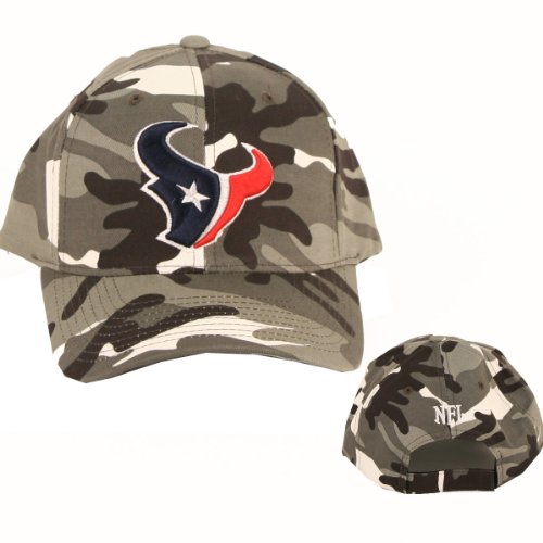 Houston Texans Camouflage Adjustable Baseball Hat - Gray Camo