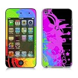 Diabloskinz Vinyl Skin/Decal for the iPod Touch 4th Gen - Chaotic Rainbow