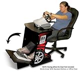 Xtension Simulation and Racing Wheel Stand (Red Graphics)
