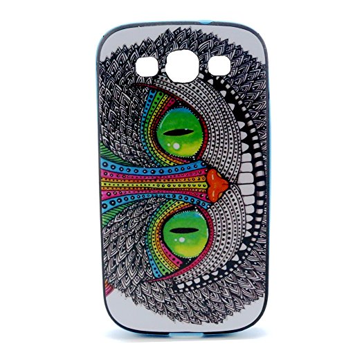 Galaxy S3 Case,S3 Cases,Candywe Case Cover For Samsung Galaxy S3,Beautiful Print Hybrid Case Cover For Samsung Galaxy S3 I9300 005