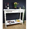 ACHTUNG ! MOMENTAN NICHT LIEFERBAR !!!!! Konsole Anrichte Beistelltisch Landhaus Wei� Blech Holz Shabby Chic