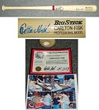 Carlton Fisk Signed Big Stick Name-Engraved Bat - Boston Red Sox MLB Baseball Sports Memorabilia