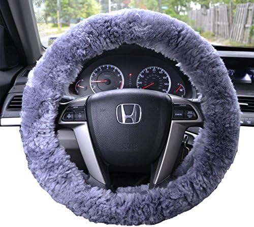 RoadZapper Extra Soft Steering Wheel Cover (Gray)