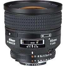 Nikon 85mm f/1.4D AF Nikkor Lens for Nikon Digital SLR Cameras