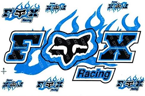 1 Atv Bike Car Moto Automotive RC Dunlop Honda Showa racing decing decal sticker FS002