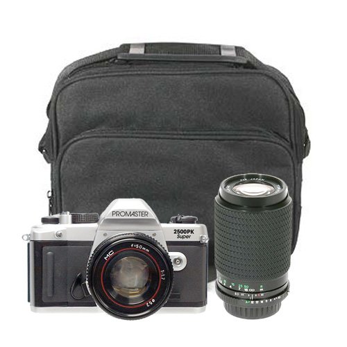 Buying Cheap ProMaster 2500PK 35mm Film SLR Camera with 50mm Lens