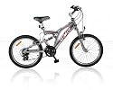 Alu Mountenbike 20 Zoll Aluminium Jugendfahrrad 12 - Gang Shimano