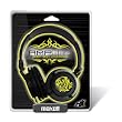 Maxell AMP-Y Amplified Heavy Bass Headphone (Yellow)