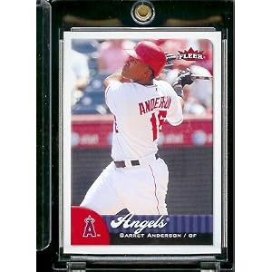 Buy 2007 Fleer Baseball # 174 Garret Anderson - Angels - MLB Trading Card